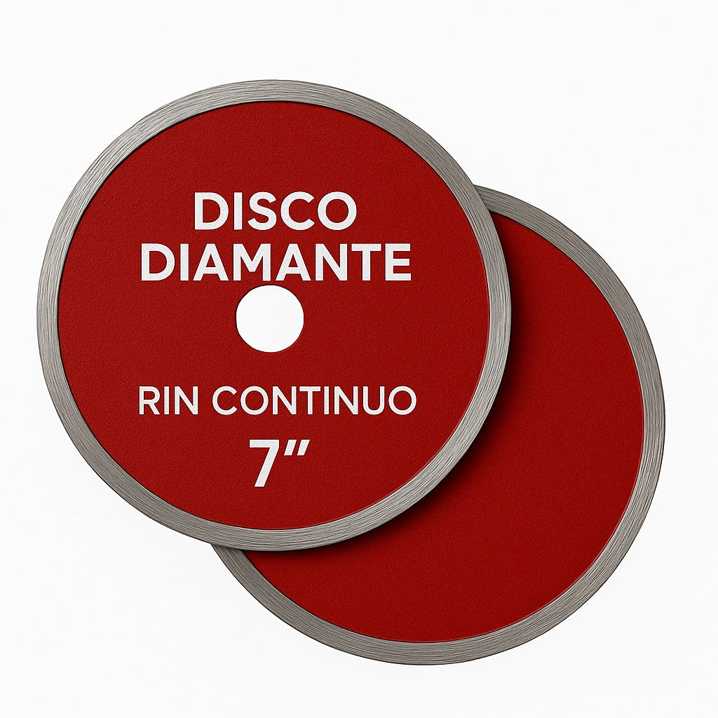 Disco diamante rin continuo 7"