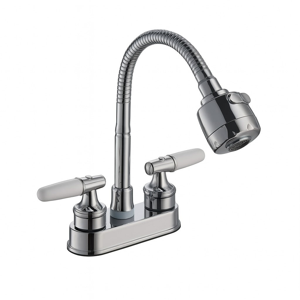 Mezcladora para lavabo 4" cromado