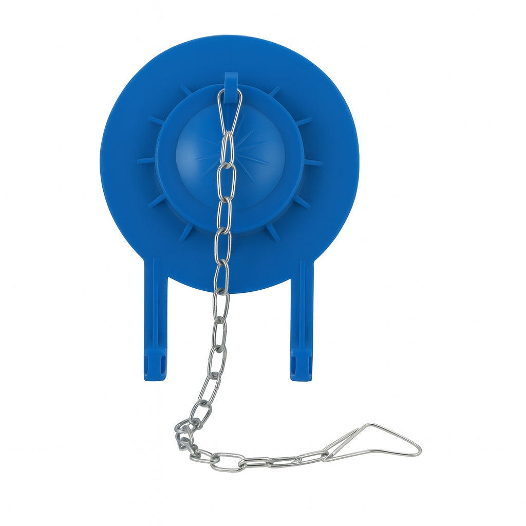 Tapón inodoro PVC con cadena metalica