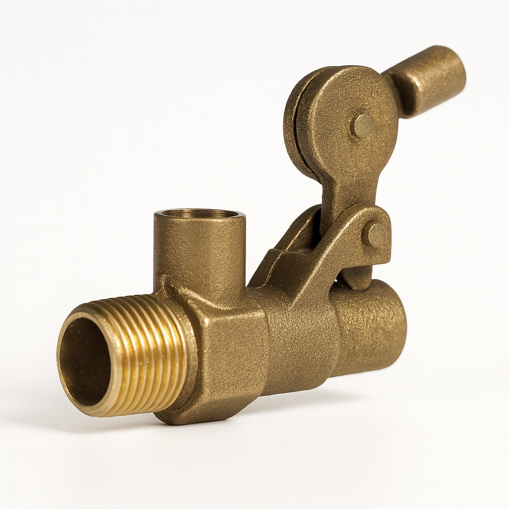Válvula para tanque alto 1/2" laton