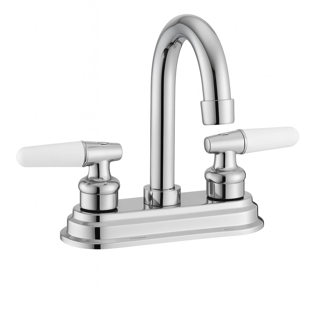 Mezcladora para lavabo 4" cromado