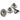 Tuerca soldable tipo T 1/4"