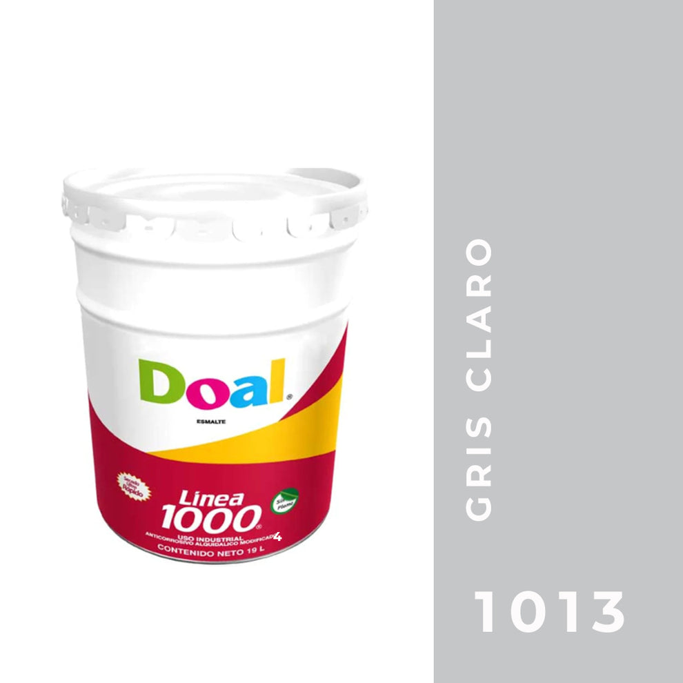 ESMALTE 1013 GRIS CLARO *DOAL* CUBETA – Distribuidora Luz