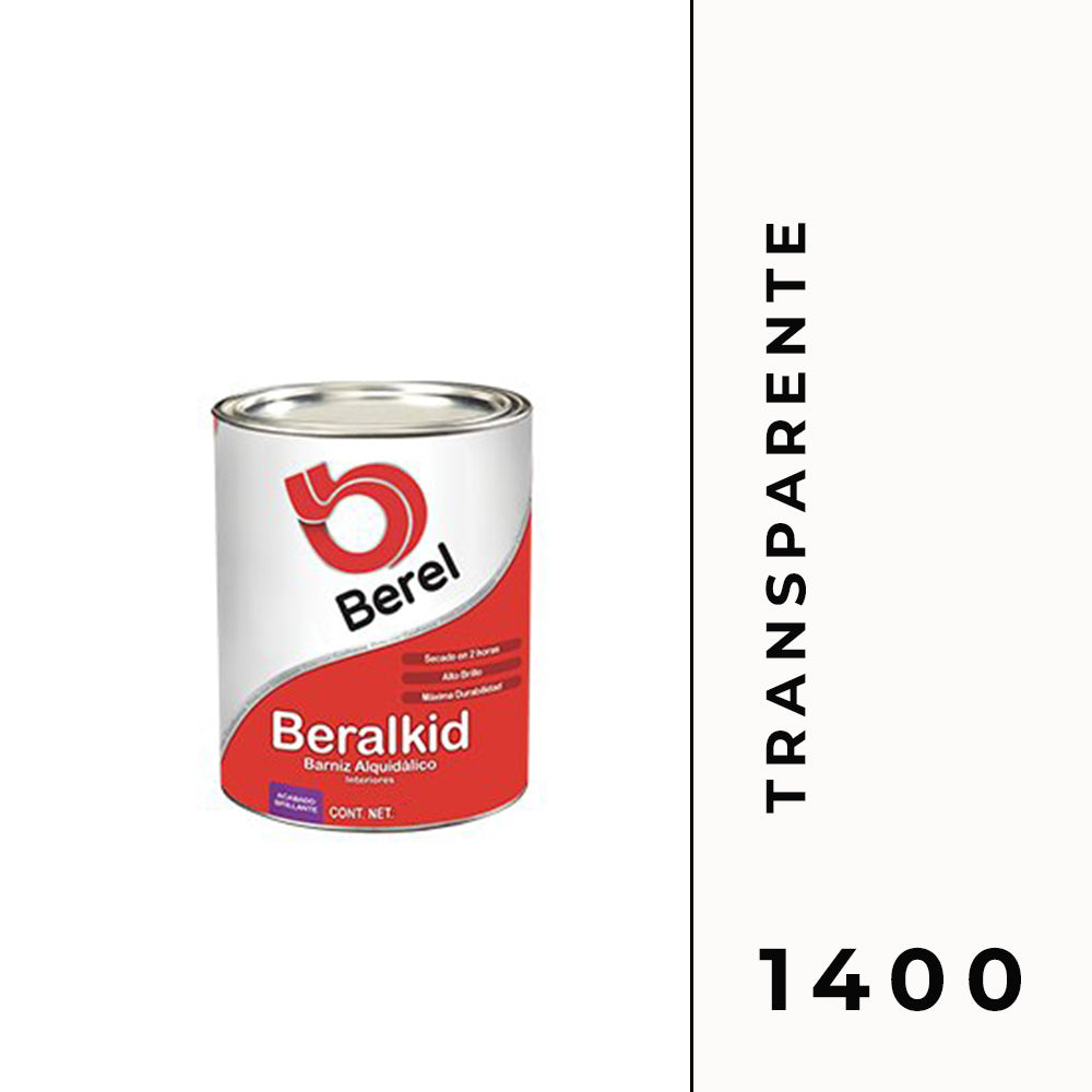 BARNIZ BERALKID 1400 TRANSPARENTE LTR