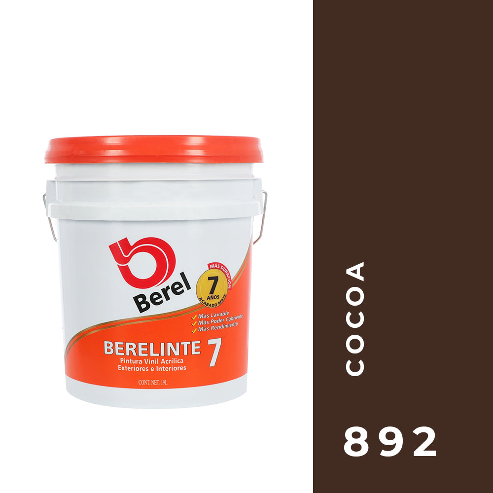 BERELINTE 892 COCOA *BEREL* CUBETA – Distribuidora Luz